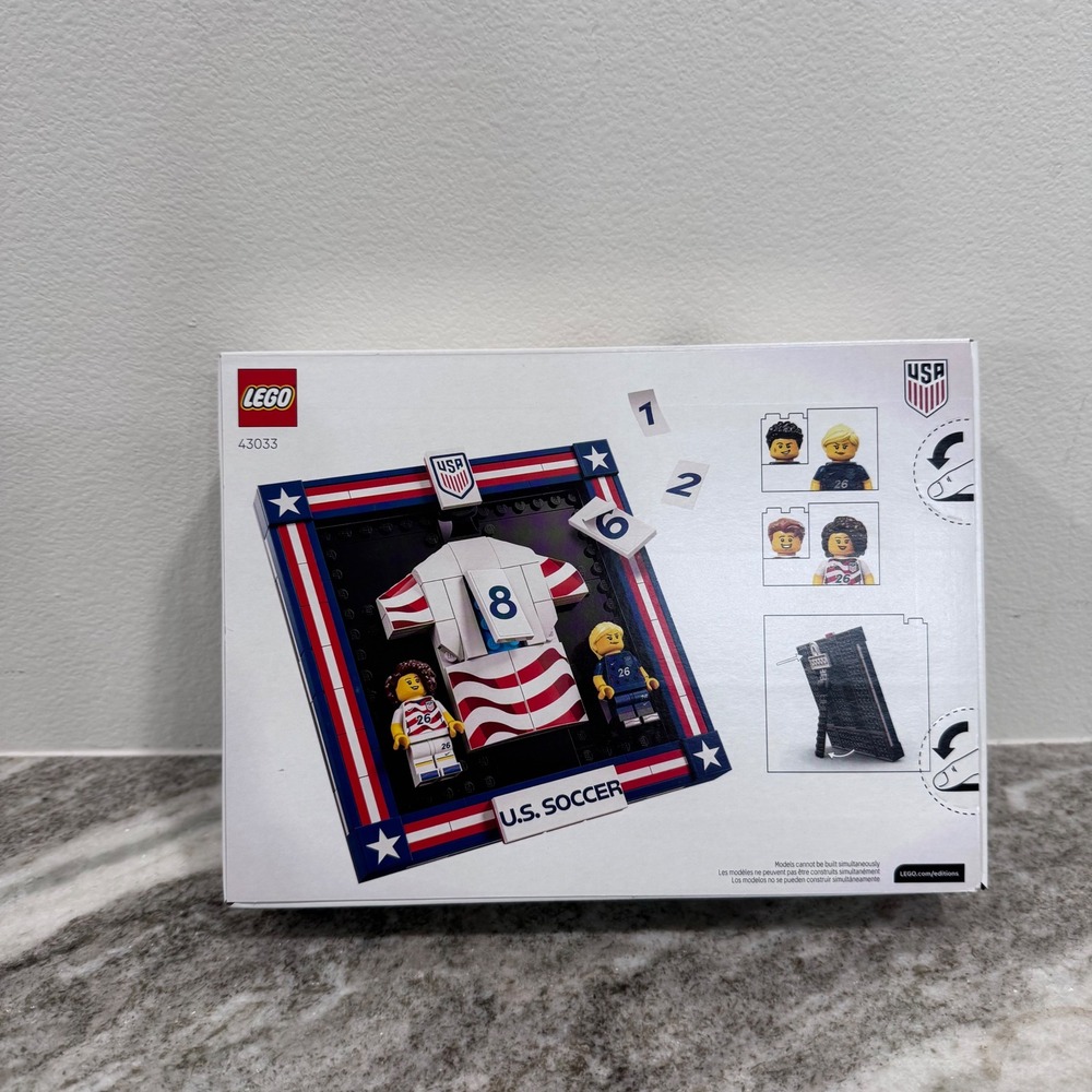 LEGO 43033 US Soccer National Team Jersey Editions Set 167 Pcs Brand New